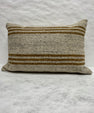 Turkish Hemp Pillow Cushion Natural Beige Brown Pillow Cushion Cover 16" x 24" #30205
