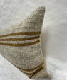 Turkish Hemp Pillow Cushion Natural Beige Brown Pillow Cushion Cover 16" x 24" #30205