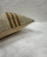 Turkish Hemp Pillow Cushion Natural Beige Brown Pillow Cushion Cover 16" x 24" #30205