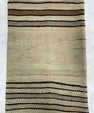 Turkish Hemp Pillow Cushion Natural Beige Brown Pillow Cushion Cover 16" x 24" #30204
