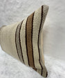 Turkish Hemp Pillow Cushion Natural Beige Brown Pillow Cushion Cover 16" x 24" #30204