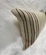 Turkish Hemp Pillow Cushion Natural Beige Brown Pillow Cushion Cover 16" x 24" #30204