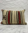 Turkish Hemp Pillow Cushion Natural Red Brown Pillow Cushion Cover 16" x 24" #30197