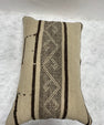 Turkish Hemp Pillow Cushion Natural Beige Brown Pillow Cushion Cover 16" x 24" #30196