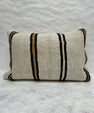 Turkish Hemp Pillow Cushion Natural Beige Brown Pillow Cushion Cover 16" x 24" #30195