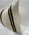 Turkish Hemp Pillow Cushion Natural Beige Brown Pillow Cushion Cover 16" x 24" #30195