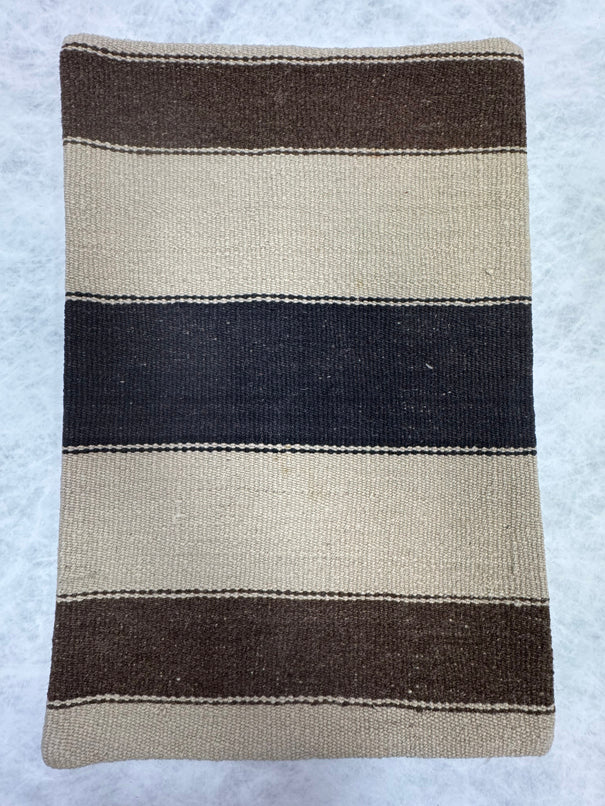 Turkish Hemp Pillow Cushion Natural Beige Brown Pillow Cushion Cover 16" x 24" #30216