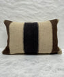 Turkish Hemp Pillow Cushion Natural Beige Brown Pillow Cushion Cover 16" x 24" #30216