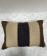 Turkish Hemp Pillow Cushion Natural Beige Brown Pillow Cushion Cover 16" x 24" #30216