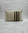 Turkish Hemp Pillow Cushion Natural Beige Brown Pillow Cushion Cover 16" x 24" #30215
