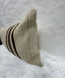 Turkish Hemp Pillow Cushion Natural Beige Brown Pillow Cushion Cover 16" x 24" #30215