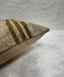 Turkish Hemp Pillow Cushion Natural Beige Brown Pillow Cushion Cover 16" x 24" #30213
