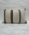Turkish Hemp Pillow Cushion Natural Beige Brown Pillow Cushion Cover 16" x 24" #30214