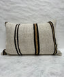 Turkish Hemp Pillow Cushion Natural Beige Brown Pillow Cushion Cover 16" x 24" #30214