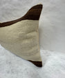 Turkish Hemp Pillow Cushion Natural Beige Brown Pillow Cushion Cover 16" x 24" #30212