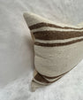 Turkish Hemp Pillow Cushion Natural Beige Brown Pillow Cushion Cover 16" x 24" #30211
