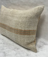 Turkish Hemp Pillow Cushion Natural Beige Brown Pillow Cushion Cover 16" x 24" #30103
