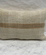Turkish Hemp Pillow Cushion Natural Beige Brown Pillow Cushion Cover 16" x 24" #30103