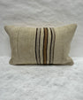 Turkish Hemp Pillow Cushion Natural Beige Brown Pillow Cushion Cover 16" x 24" #30033