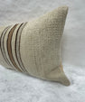Turkish Hemp Pillow Cushion Natural Beige Brown Pillow Cushion Cover 16" x 24" #30033