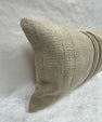 Turkish Hemp Pillow Cushion Natural Beige Brown Pillow Cushion Cover 16" x 24" #30033