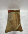 Turkish Hemp Pillow Cushion Natural Tan Brown Pillow Cushion Cover 16" x 24" #30115