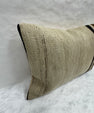 Turkish Hemp Pillow Cushion Natural Beige Brown Pillow Cushion Cover 16" x 24" #30104