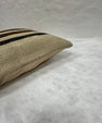 Turkish Hemp Pillow Cushion Natural Beige Brown Pillow Cushion Cover 16" x 24" #30104