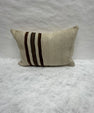 Turkish Hemp Pillow Cushion Natural Beige Brown Pillow Cushion Cover 16" x 24" #30118