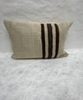 Turkish Hemp Pillow Cushion Natural Beige Brown Pillow Cushion Cover 16" x 24" #30118
