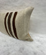 Turkish Hemp Pillow Cushion Natural Beige Brown Pillow Cushion Cover 16" x 24" #30118