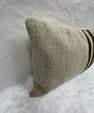 Turkish Hemp Pillow Cushion Natural Beige Brown Pillow Cushion Cover 16" x 24" #30118