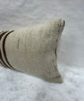 Turkish Hemp Pillow Cushion Natural Beige Brown Pillow Cushion Cover 16" x 24" #30167