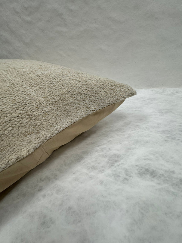 Turkish Hemp Pillow Cushion Natural Beige Pillow Cushion Cover 16" x 24" #30168