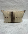 Turkish Hemp Pillow Cushion Natural Beige Brown Pillow Cushion Cover 16" x 24" #30091