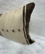 Turkish Hemp Pillow Cushion Natural Beige Brown Pillow Cushion Cover 16" x 24" #30091