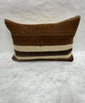 Turkish Hemp Pillow Cushion Natural Beige Brown Pillow Cushion Cover 16" x 24" #30130