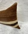 Turkish Hemp Pillow Cushion Natural Beige Brown Pillow Cushion Cover 16" x 24" #30130