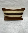 Turkish Hemp Pillow Cushion Natural Beige Brown Pillow Cushion Cover 16" x 24" #30130