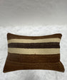 Turkish Hemp Pillow Cushion Natural Beige Brown Pillow Cushion Cover 16" x 24" #30130