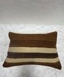 Turkish Hemp Pillow Cushion Natural Beige Brown Pillow Cushion Cover 16" x 24" #30130