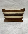 Turkish Hemp Pillow Cushion Natural Beige Brown Pillow Cushion Cover 16" x 24" #30094