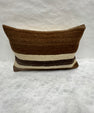 Turkish Hemp Pillow Cushion Natural Beige Brown Pillow Cushion Cover 16" x 24" #30094