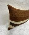 Turkish Hemp Pillow Cushion Natural Beige Brown Pillow Cushion Cover 16" x 24" #30094