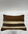 Turkish Hemp Pillow Cushion Natural Beige Brown Pillow Cushion Cover 16" x 24" #30094