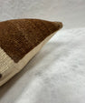Turkish Hemp Pillow Cushion Natural Beige Brown Pillow Cushion Cover 16" x 24" #30094