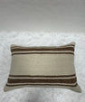 Turkish Hemp Pillow Cushion Natural Beige Brown Pillow Cushion Cover 16" x 24" #30105