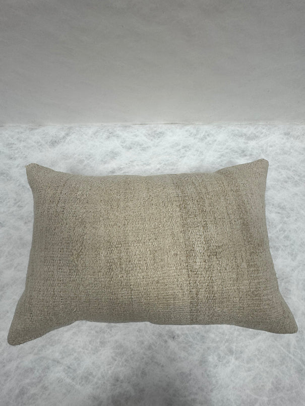 Turkish Hemp Pillow Cushion Natural Beige Pillow Cushion Cover 16" x 24" #30090