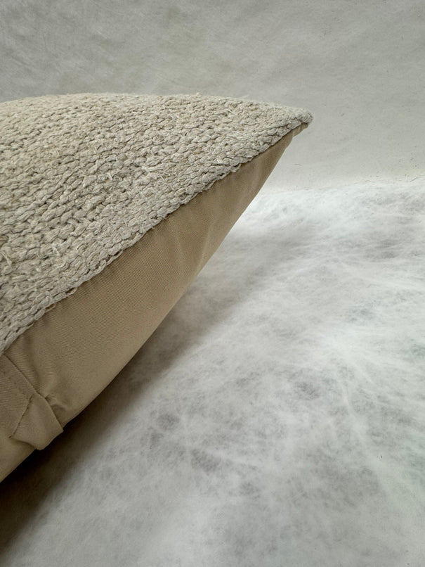 Turkish Hemp Pillow Cushion Natural Beige Pillow Cushion Cover 16" x 24" #30090