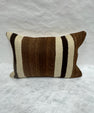 Turkish Hemp Pillow Cushion Natural Beige Brown Pillow Cushion Cover 16" x 24" #30169